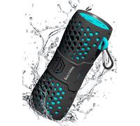 Bluetooth Box Bluetooth Music Box With Ipx7 Protection, Stereo Sound, Intense Bass, Bluetooth 5.0, Dual Pairing, Portable Wireless Speaker For Camping, Outdoor, Garden