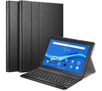 Bluetooth Clavier Étui pour Lenovo Tab M10 HD TB-X505F / TB-X505L et Lenovo M10 TB-X605F / TB-X605L 10. COQUE POUR TABLETTE TACTILE