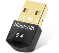 Bluetooth Flash Drives ¿ 5.4 Bluetooth Dongle, Usb Adapter, Pc Usb Stick For Headphones, Controller, Keyboard, Smartphone, Tablet, With Windows 11/10/8.1/7 (Black)