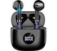 Bluetooth Headphones Bluetooth 5.4, Wireless Headphones With 4 Enc Noise Cancellation Mic, In-Ear Headphones 40 Hours Playtime, Wireless Hifi Stereo Headphones Ip7 Waterproof For Ios & Android