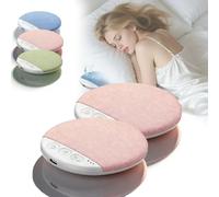 Bluetooth-Kopfhörer-Kissen zum Schlafen, Mini tragbarer Unter-Kissen-Lautsprecher mit Weißem-Rauschen-Timer, kabellose Schlafhilfe mit Stereo-Bass, private Schlafkopfhörer für Seitenschläfer (B 2PCS)