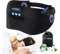 Bluetooth Masque De Sommeil Casque Pour Femmes Hommes,100% D'occultation Écouteurs Masque De Nuit Peut Jouer 10-14 Heures,Aides Au Sommeil Pour Sdultes,Couvre-Yeux Avec Sac De Voyage.[S55]