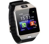 Bluetooth montre Smart Watch Phone DZ09 support de la carte SIM de TF Caméra HD Sync appel SMS pour Android Phone -Noir