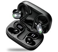 Bluetooth sans Fil Sport, 2026 Écouteur Bluetooth 5.4 avec HiFi Stéréo | 4 ENC Mic, 58Hrs Ecouteurs sans Fil, IPX5 Étanche Oreillette Bluetooth, USB-C/Écran LED Casque, pour iOS Android