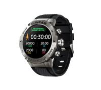 Bluetooth Smart Watch 1.32 '' Sports Tracker Super Long Standby Multiple Sport Modes pour Android iPhones Silver