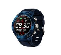 Bluetooth Smart Watch 1.32 '' Sports Tracker Super Long Standby Multiple Sport Modes pour Android iPhones Bleu