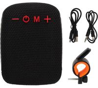 Bluetooth Speaker For Bike, Mini Portable Waterproof Outdoor Speaker, Supports Serial Connection, Wireless Bike Speaker For Cycling, Riding, (Black)