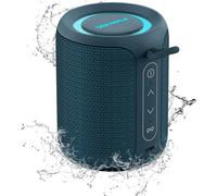 Bluetooth Speaker, Intense Bass Bluetooth Speaker, Bluetooth 5.3 Connected Speaker, 15W Bluetooth Speaker, Ipx7 Waterproof, Dual Stereo Pairing (Blue)