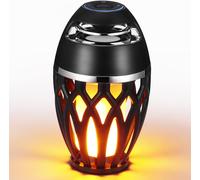 Bluetooth Speaker With Led Flame Light, Waterproof Wireless Speaker, Portable Bluetooth Speaker Gifts For Teens, Girls, Boys, Women, Men
