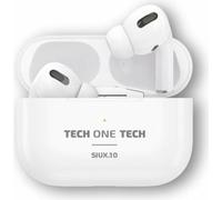 Bluetooth tech headset one tech siux.10 tec1410/ avec étui de chargement fr/ autonomie 5h/ blanc