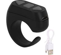 Bluetooth -Télécommande -App -côté Turner Téléphone Ring Roman TV -Turn click like selfie -device ZL 03 Noir