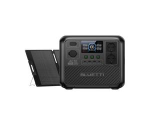 BLUETTI AC70 Station électrique portable | 1000 W, 768 Wh - AC70+200W Panneau solaire | 1 000 W, 768 Wh, 200 W, Kit solaire