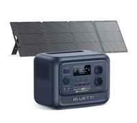 BLUETTI Elite 100 V2 (Biomatériau) Station d'Énergie Portable avec Panneau Solaire 200W Inclus, Batterie 1024Wh LFP avec 4 Prises AC 1800W, 35% Plus Compacte Coque Écologique, pour Pannes de Courant