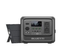 BLUETTI Elite 100 V2 Générateur Électrique Solaire 1024Wh & 1800W, avec 200W Panneau solaire Pour Camping, Voyage, Panne de
