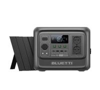 BLUETTI Elite 100 V2 Générateur Électrique Solaire 1024Wh & 1800W, avec 350W Panneau solaire Pour Camping, Voyage, Panne de