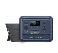 BLUETTI Elite 100 V2 Station électrique portable | 1 800 W, 1 024 Wh - Elite 100 V2 Bio-Based + 100W Panneau solaire | 1 800 W, 1 024 Wh, 100 W Solaire