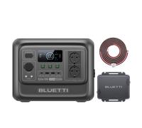 BLUETTI Elite 100 V2 Station électrique portable | 1 800 W, 1 024 Wh - Elite 100 V2 + Charger 1 | 1 800 W, 1 024 Wh, 560 W Chargeur DC