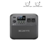BLUETTI Elite 200 V2 Station électrique portable | 2 073,6 Wh, 2 600 W - Elite 200 V2 + Câble d’Allume-Cigare