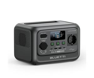 BLUETTI Elite 30 V2 Générateur Électrique Portable, Recharge de 0-100% en 70 Min, 288Wh 600W (Puissance de Surcharge 1500W), Batterie LiFePO4, Solaire/CAC/Voiture, Pour Panne Courant, Camping, Tempête