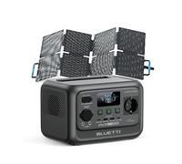 BLUETTI Générateur Solaire Elite 30 V2 avec Panneau Solaire 60W (Expédié Séparément), Station d'Énergie Portable 288Wh LiFePO4, Prises CA 600W (1500W Puissance de Crête), pour Camping, Maison, Urgence