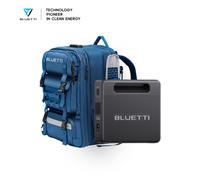 BLUETTI Handsfree 1 Sac à dos d'alimentation Portable | 268,8 Wh 300 W - Hnadsfree 1 | 300 W, 268,8 Wh (Station d'énergie uniquement)