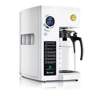 Bluevua RO100ROPOT-UV Filtre à eau pour comptoir d'osmose inverse - Purification en 6 étapes avec UV et remodelage, filtration RO mètre, purificateur d'eau portable