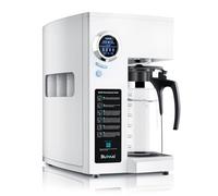 Bluevua RO100ROPOT-UV Système d'osmose inverse Filtre à eau pour plan de travail - Purification en 6 étapes avec UV et remodelage, filtration de compteur RO, purificateur d'eau portable