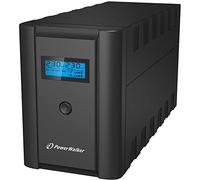 BLUEWALKER UPS Line-Interactive 2200VA 2X SCHUKO, 2X IEC, RJ11/RJ45, USB, LCD