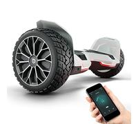 Bluewheel HX510 Hoverboard Tout Terrain 8,5 Pouces, Double Moteur, App, LED | Marque allemande, haut-parleur Bluetooth, éclairage LED, pneus SUV robustes, contrôle par app, mode enfant, , jusqu'à 120 kg