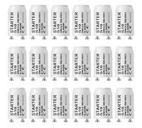 BlueXP 18 Pièces Starter S10 Ampoule Tube Fluorescent Starter 4-80W 200-250V Starter pour Tubes Fluorescentes Lampes