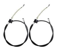 BlueXP 2 Pièces Fauteuil Inclinable Câble 96cm Poignée Remplacement Inclinable Universelle Pièces de Rechange pour Fauteuil Inclinable Canapé et Fauteuils - Noir