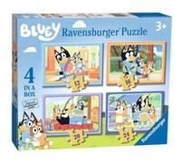 Ravensburger Bluey 4 in 1 Jeu de puzzle 12 pièce(s) Dessins animés