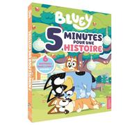 Bluey - 5 minutes pour une histoire Recueil d'histoires - BBC Studios Ladybird Books Ltd - Hachette Jeunesse - broché - Album jeunesse
