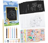 BlueY Art et Loisir Creatif Enfant, Papeterie Kawaii et DIY Kit Accessoires, Crayon de Couleur, Pinceau et plus, Activité Manuelle Enfant Idee Cadeau (Multi 4-in-1 Set)