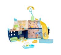 Playset - BLUEY - Bateau de croisière - 6 zones de jeu - Activités