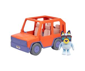 Bluey Big Heeler Grande Voiture à 4 Roues motrices, interactif, Personnalisable pour Tout-Petits avec Capot ouvrant, Voitures pour Tout-Petits à partir de 3 Ans