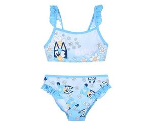 BlueY Bikini pour Fille, Motif Bingo Maillot de Bain Deux Pièces Natation pour Enfant, Tailles 3 à 6 Ans (FR/ES, Âge, 6 Ans, Taille Normale, Bleu)