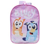 Bluey & Bingo Sac à dos d'école pour enfants garçons et filles, rose, taille unique