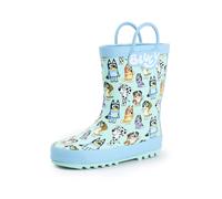 Bluey Bleu Character AOP Bottes Wellington avec poignées Bébé et tout-petit (uni