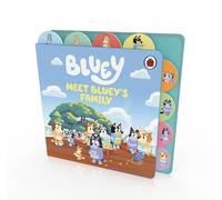 Bluey Bluey: Meet Bluey's Family: Tabbed Board Book (Libro de cartón) Bluey