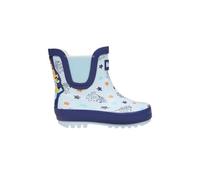 Bluey Bottes en caoutchouc Chelsea imperméables avec semelles antidérapantes pour garçons et enfants, bleu, 23 EU