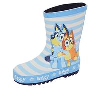 Bluey Bottes en caoutchouc pour enfants - Bottes de pluie de bingo - Pour filles et garçons, bleu, 28 EU
