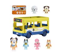 Bluey Bus + Mates, Figurines de 6,3 à 7,6 cm | Exclusivité Amazon