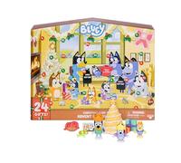 BlueY Calendrier de l’Avent Le Grand Bain de Noël, Coffret Festif avec 24 Cases pour 24 Surprises, Dont 3 Figurines Le Grand Bain de Noël, 18 Accessoires et 3 Autocollants à découvrir