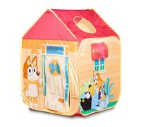 Bluey Tente de jeu maisonnette pop-up Playhouse (10027) Porte enroulable Fenêtre Multicolore