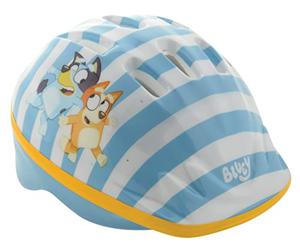Bluey Casque de vélo pour Enfant sous Licence Officielle - Matériau intérieur EPS Robuste - Taille réglable - Coque ventilée pour Le Refroidissement - Convient pour Les Tours de tête de 48 à 52 cm