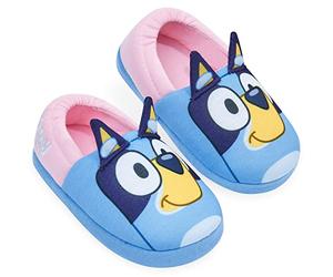 BlueY Chaussons Enfant, Pantoufles Fille Hiver, Chausson Peluche Chaud 23-32 (Bleu/Rose, numeric_23)