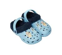 BlueY Chaussure Enfant Garçon | Sabot Enfant Doublé De Polaire | Sandales Garçon | Bleu 32
