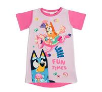 Bluey Chemise de nuit pyjama pour fille, rose, 5-6 ans