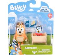 Bluey Chilli et Baby Bluey Set de personnages de dessins animés